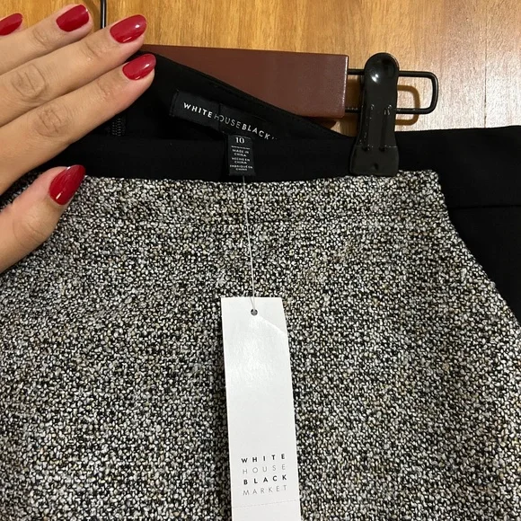 Women's Tweed Set - Black and Gray - Picture 8 of 8